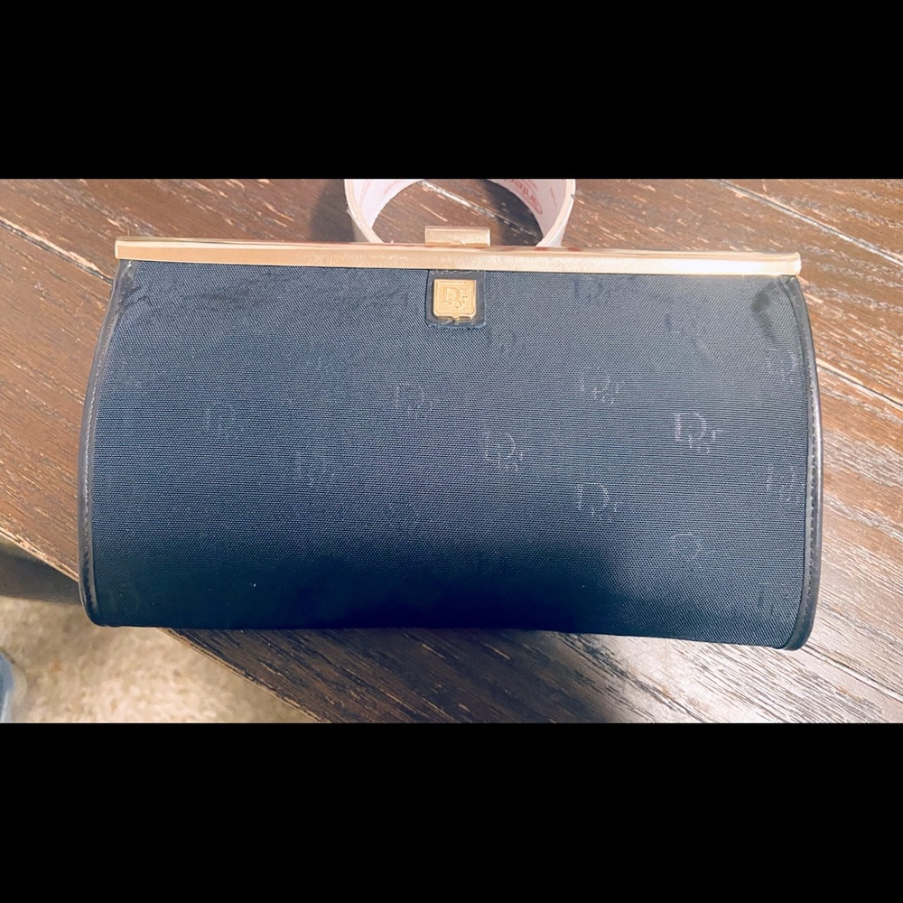 DIOR Vintage clutch Auth  1980’s RARE !